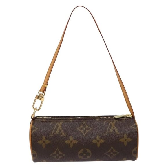 LOUIS VUITTON Monogram Papillon Pouch LV Auth - Picture 2 of 16
